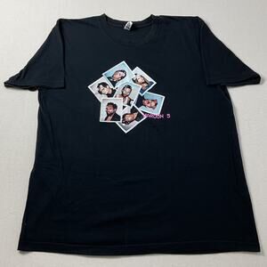 Maroon 5 Tour T Shirt Los Angeles Apparel Black Adult XL